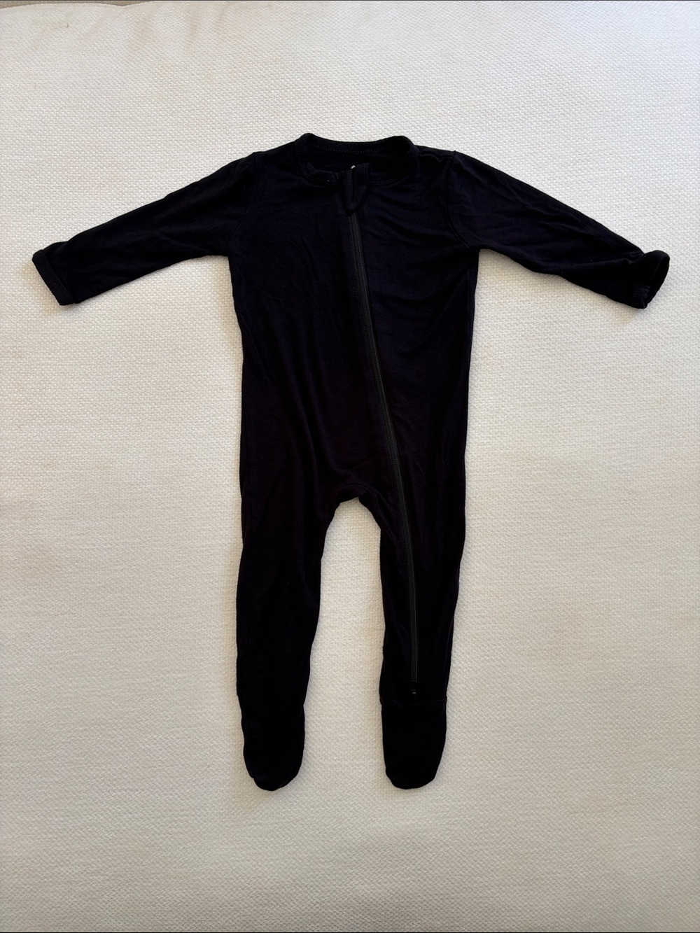 Kyte BABY Zippered Footie in Midnight